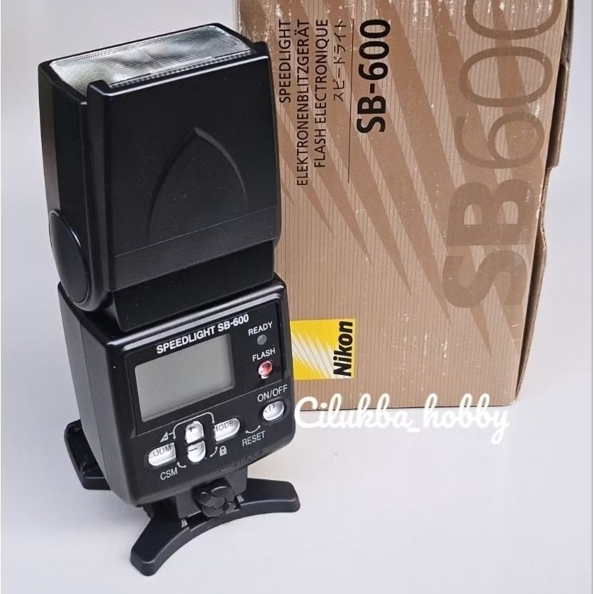 [𝗣𝗥𝗘𝗟𝗢𝗩𝗘𝗗] NIKON SB-600 LIKE NEW FULLSET • ORIGINAL NIKON