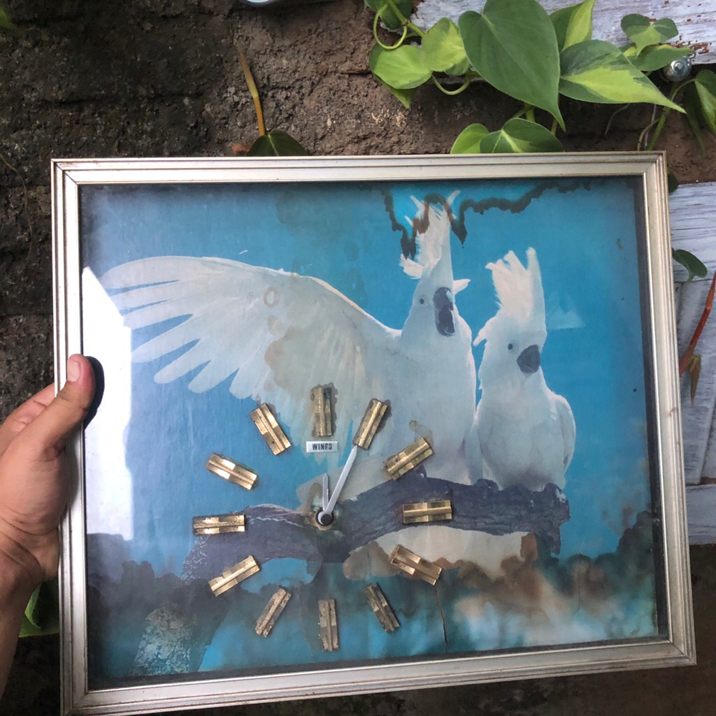 jam dinding jadul lawas vintage antik