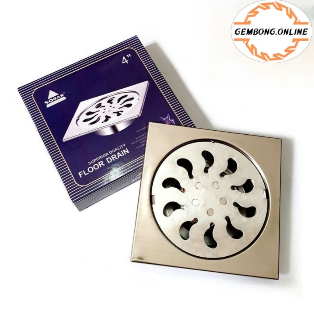 Saringan GOT Stainless 4" - Saringan Pembuangan Air 4 inch