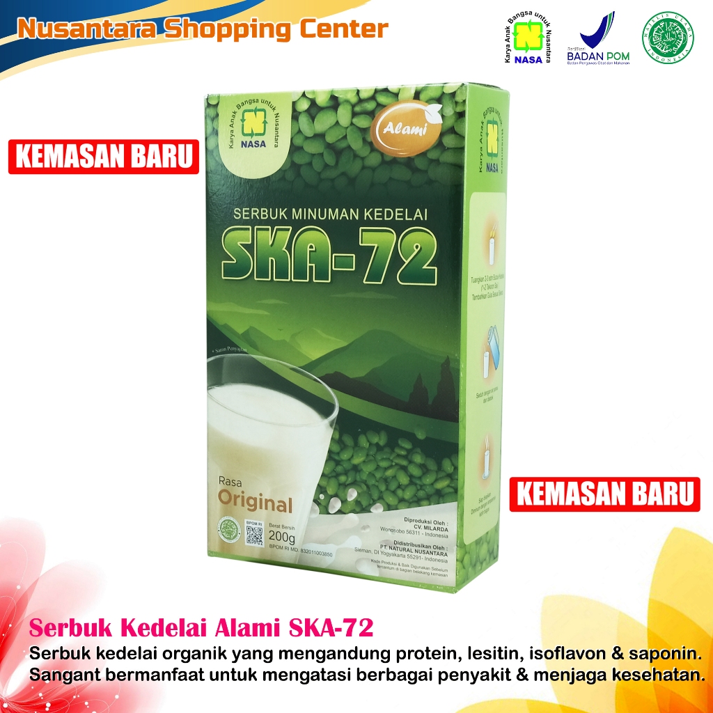 

SERBUK KEDELAI ALAMI SKA-72
