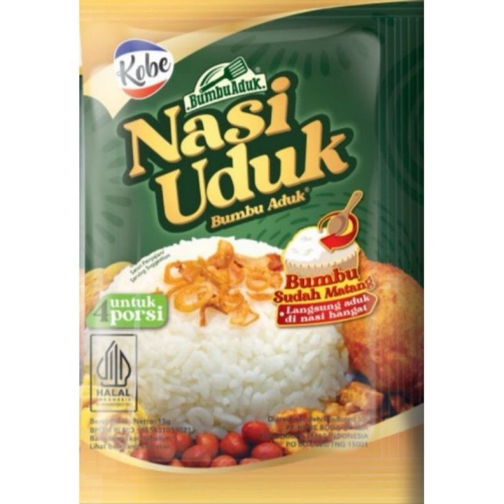 

Kobe Bumbu Nasi Uduk Instan 1 pcs
