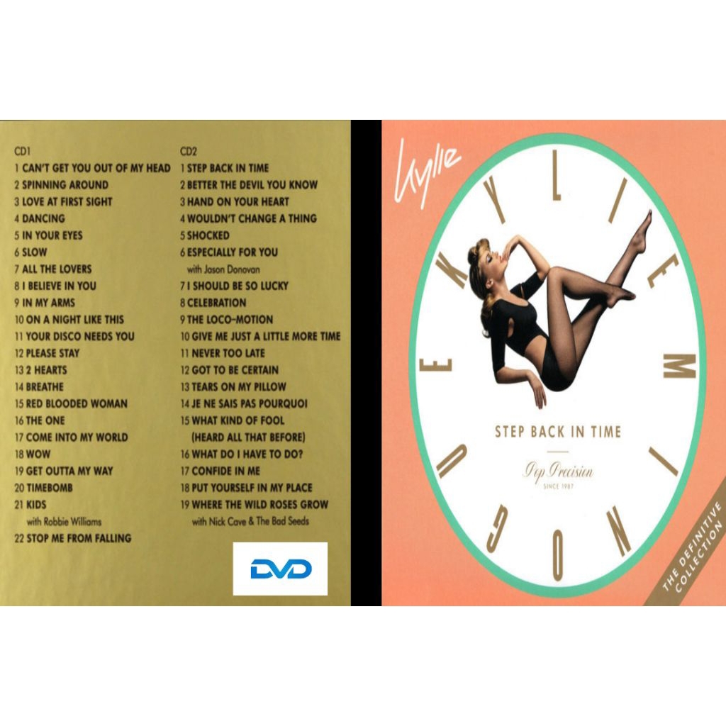 kylie minogue dvd step back in time 2019