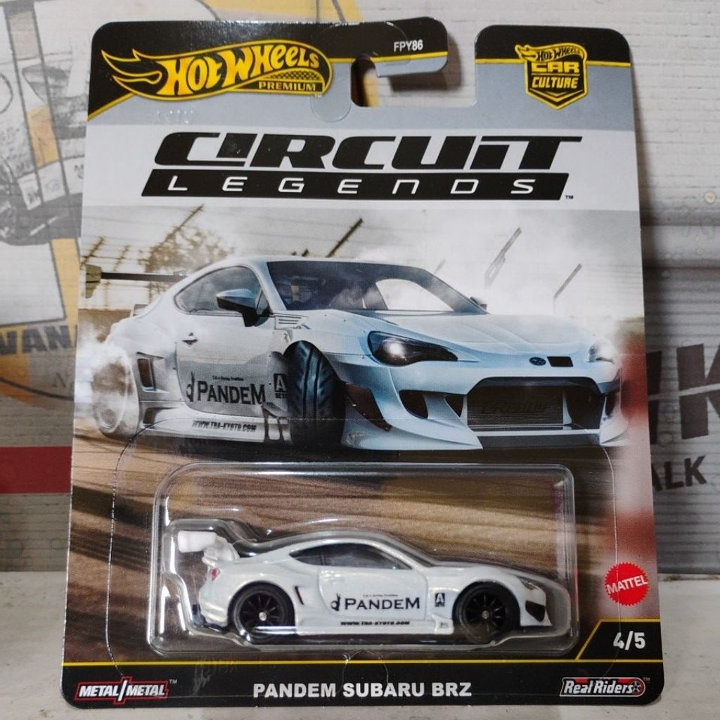 Hotwhels Subaru Pandem BRZ Circuit Legends