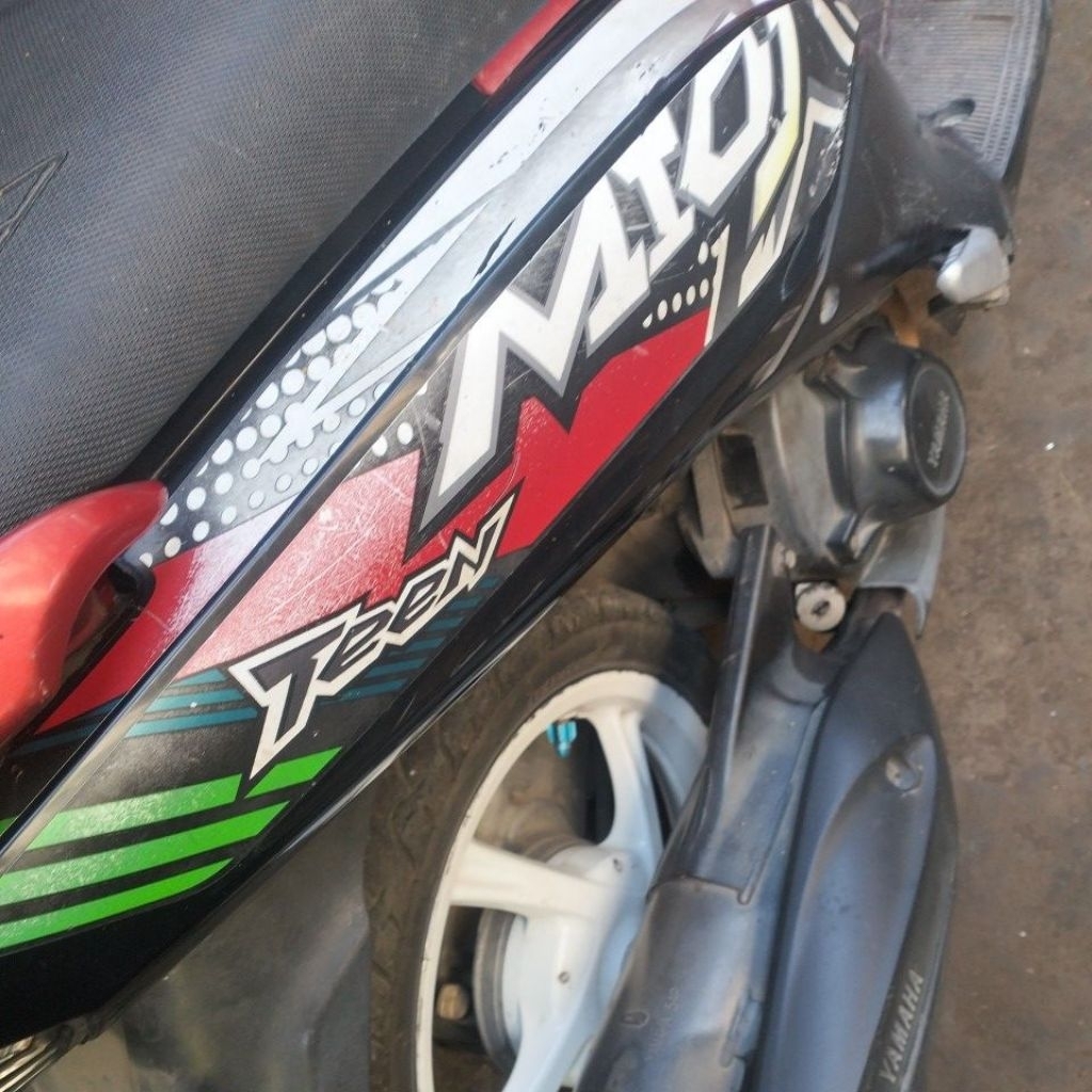 cover body mio gt tempong bodi dek belakang mio j ori cover motor mio j