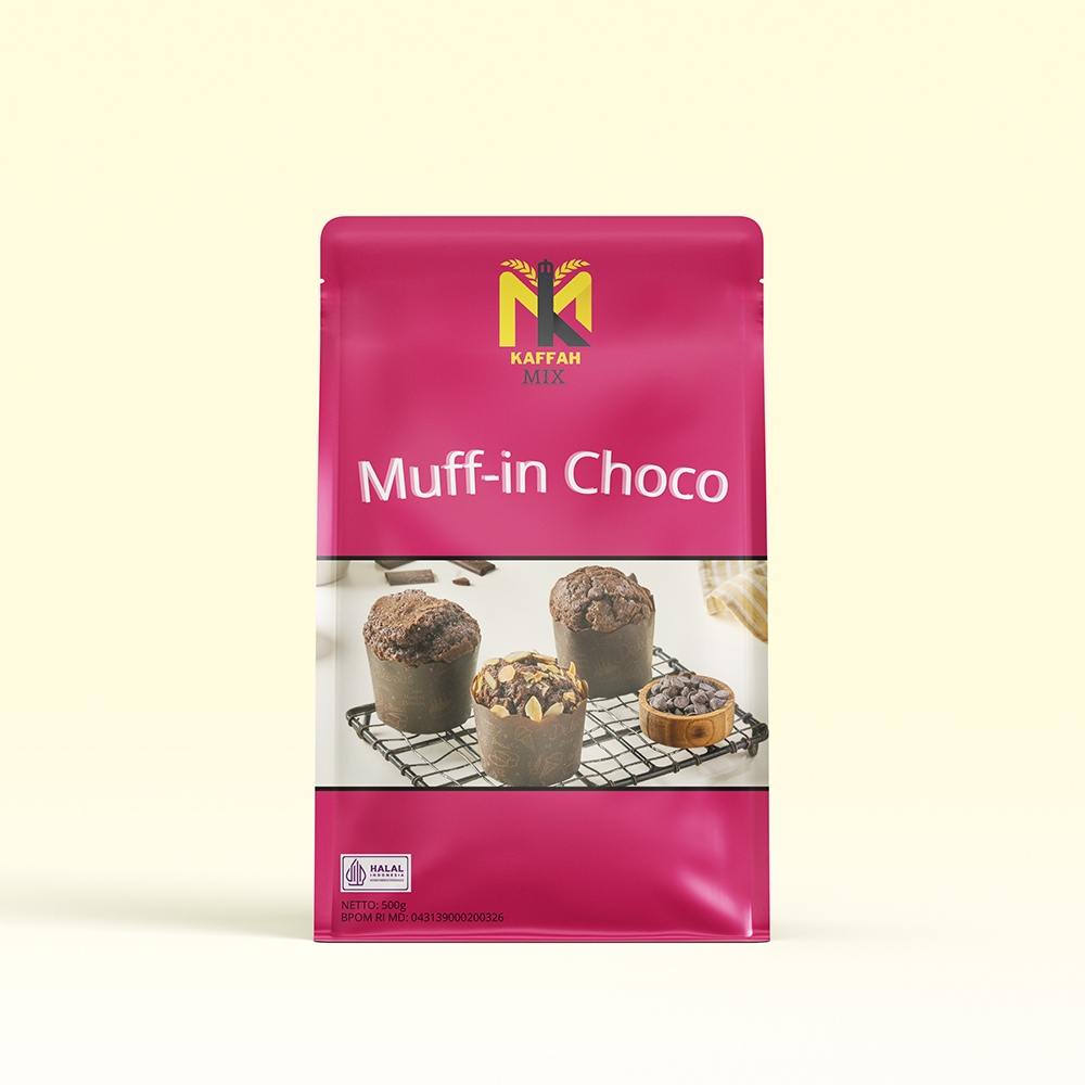 

Kaffah Mix Muff-in Choco Tepung Premix Muffin Cokelat Chocolate 500 g