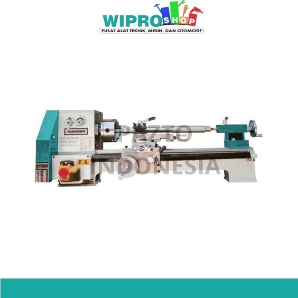 Wipro Mesin Bubut Besi Metal Bench Lathe BV 20 B 520 MM BV20B ORIGINAL