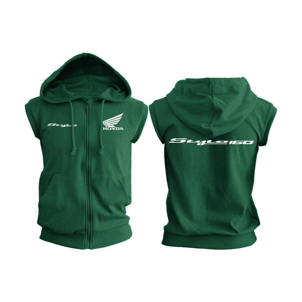 JAKET ROMPI VEST HOODIE HONDA STYLO 160 - BISA CUSTOM NAMA DESIGN