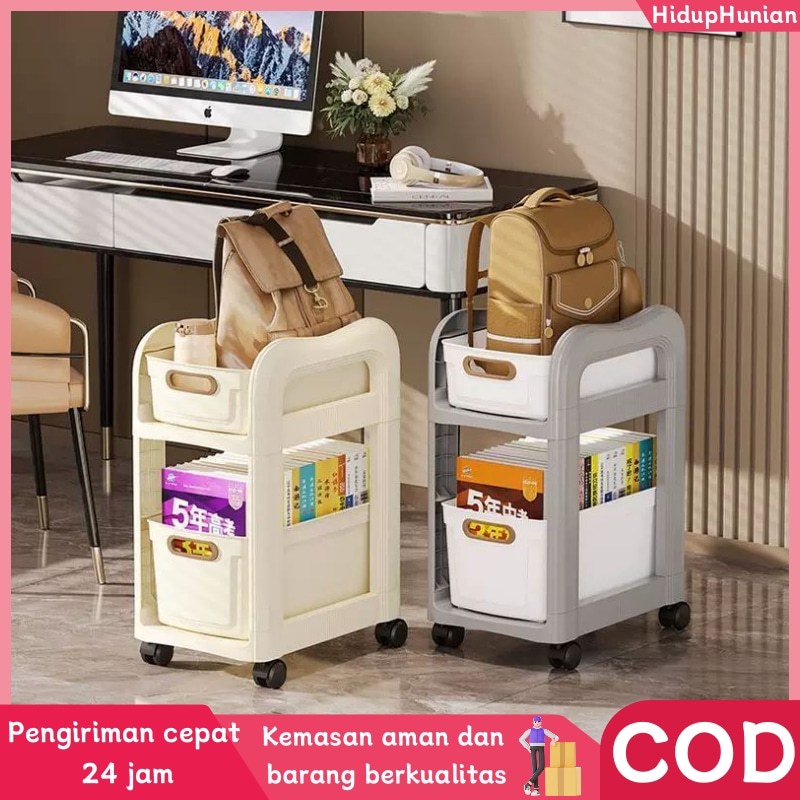 kotak penyimpanan rak buku serbaguna rak tempat buku rak buku minimalis rak buku anak aesthetic  rak