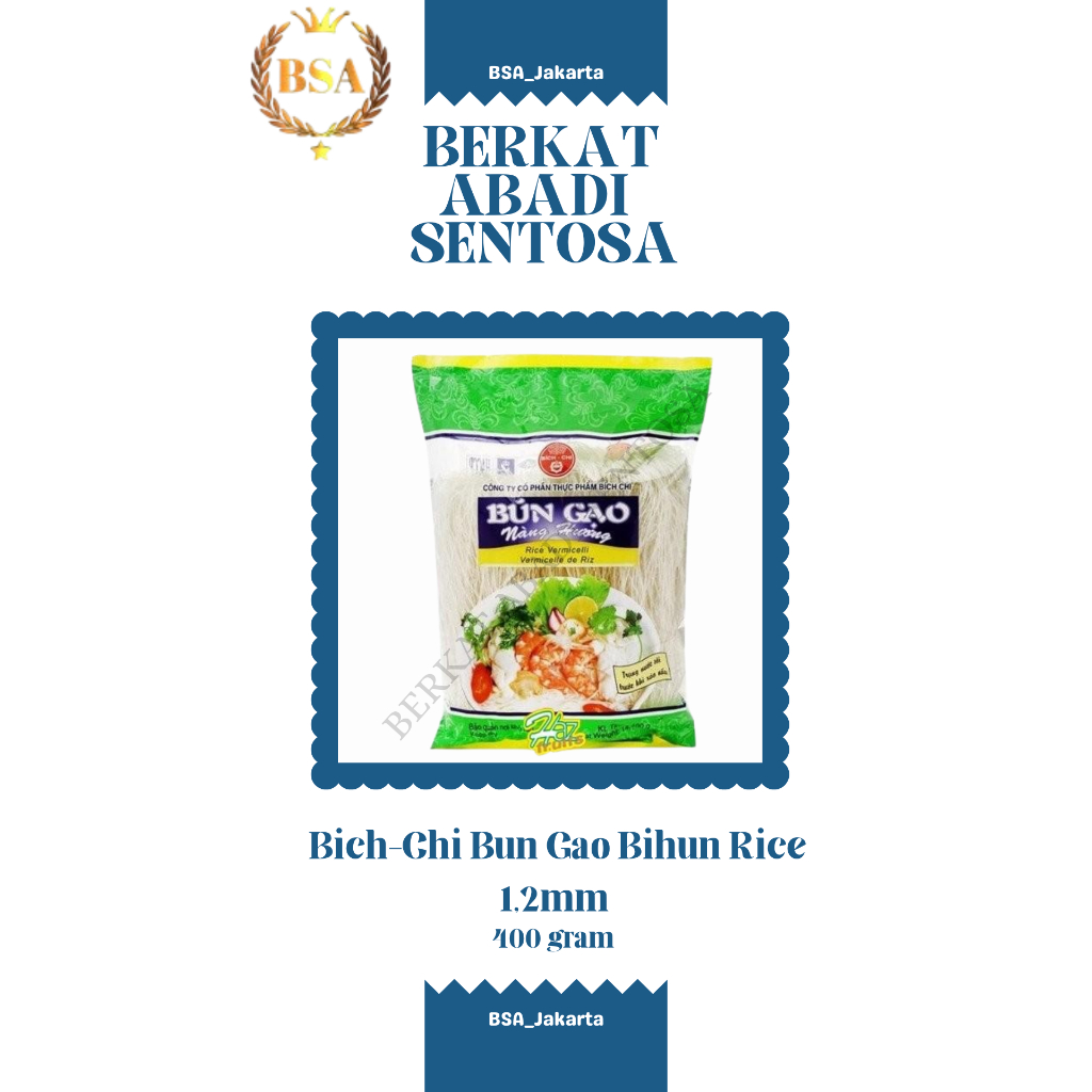 

Bich-Chi Bun Gao Bihun Rice 1,2mm (400 gr)