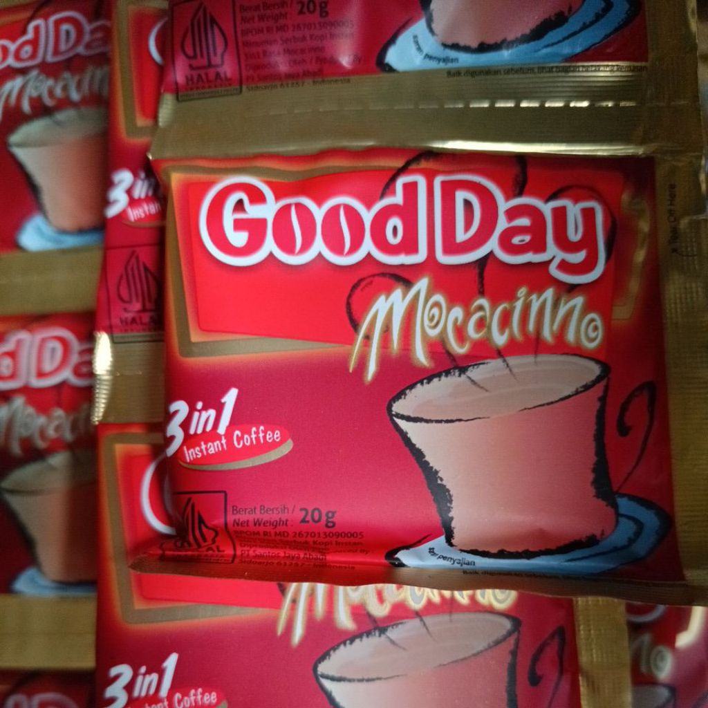 

KOPI INSTAN GOOD DAY MOCACINO MURAH 5 SACHET