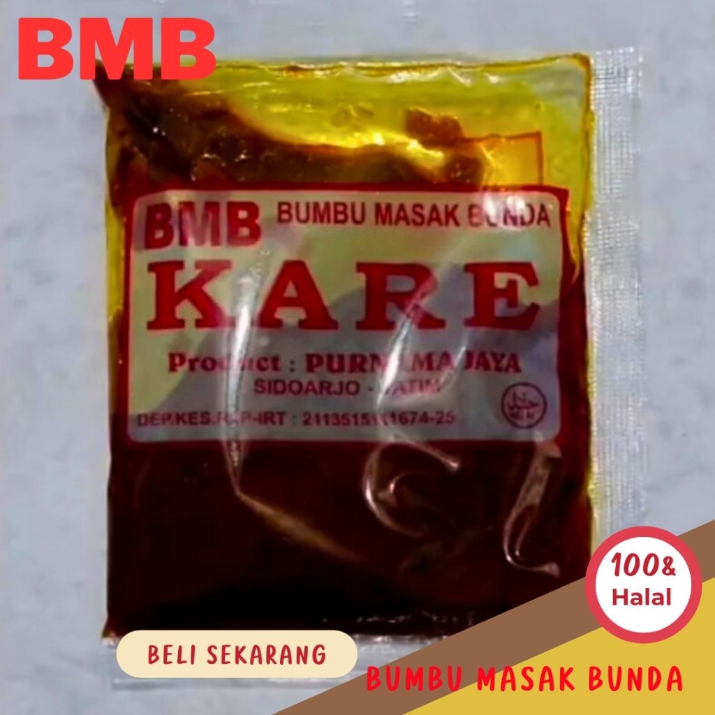 

BMB / BUMBU KARE / BUMBU MASAK BUNDA / BUMBU INSTAN