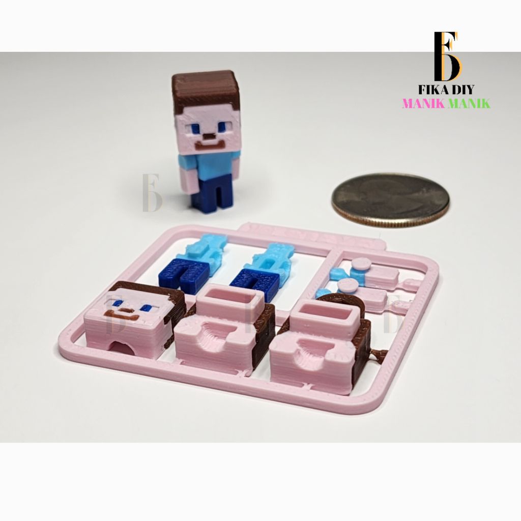 Minecraft Steve Mini Figure Kit
