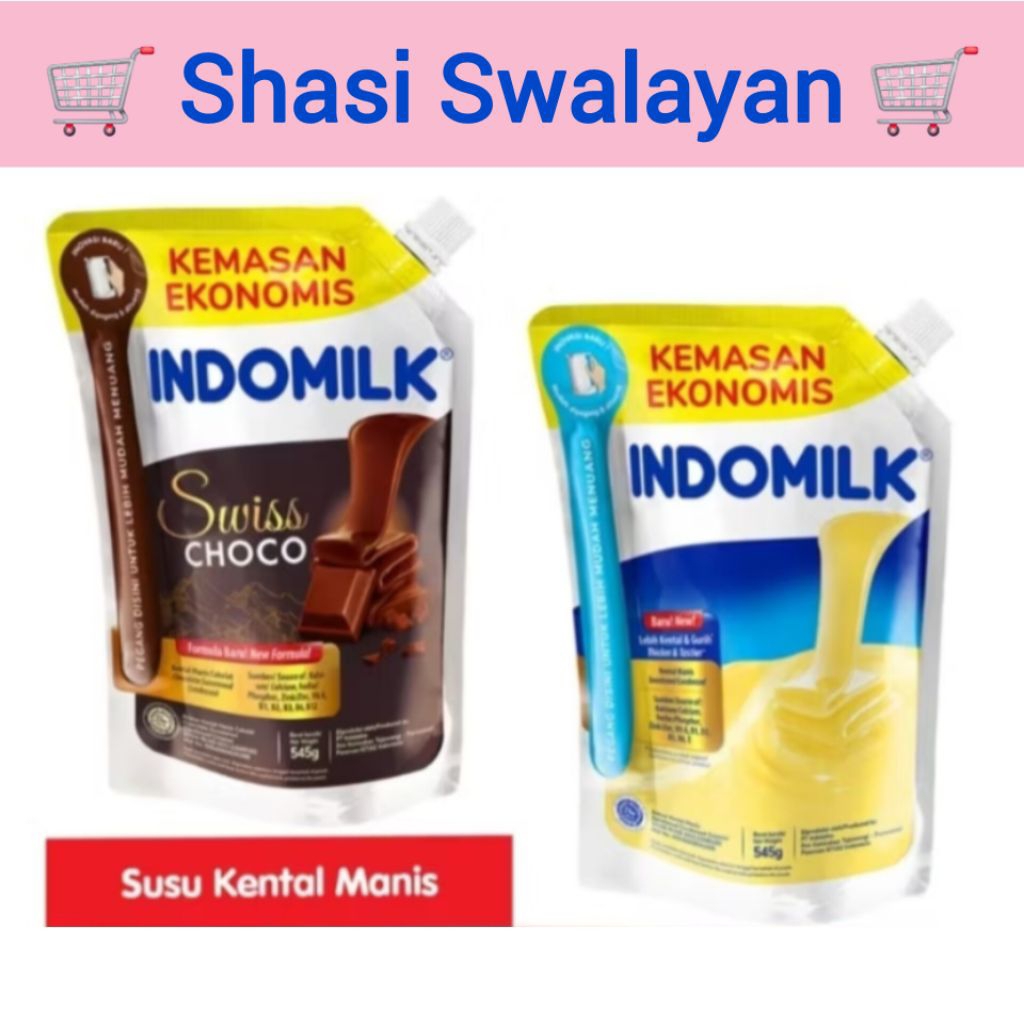 

INDOMILK KENTAL MANIS POUCH 545 GRAM