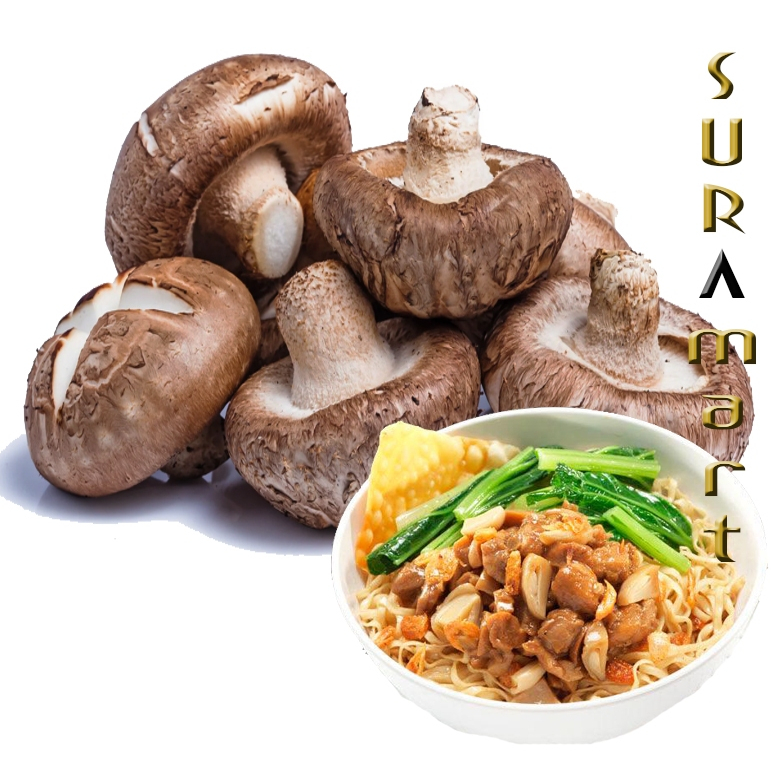 

(1 kg - 250gr) JAMUR SHITAKE KERING Jamur Masakan Chinese Food