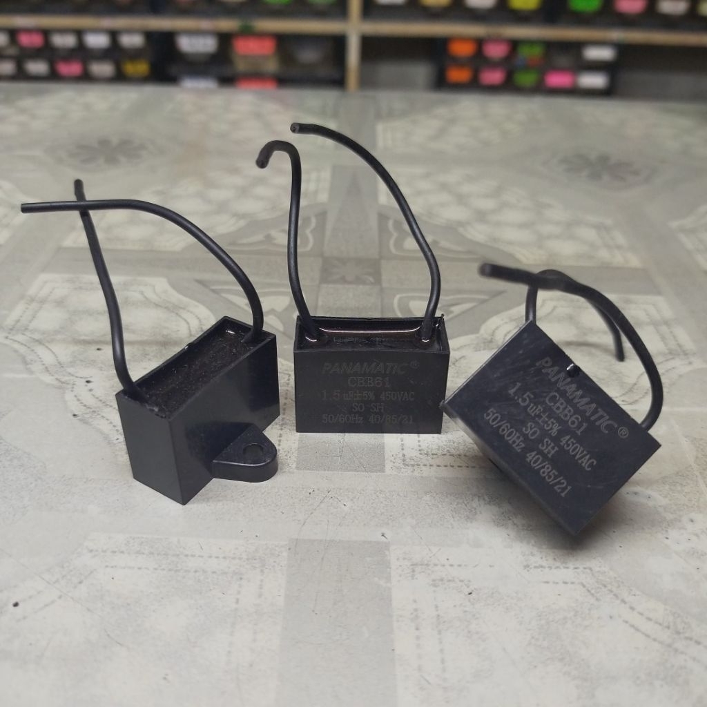 capasitor 1,5uf-450v AC kapasitor kipas angin kapasitor AC