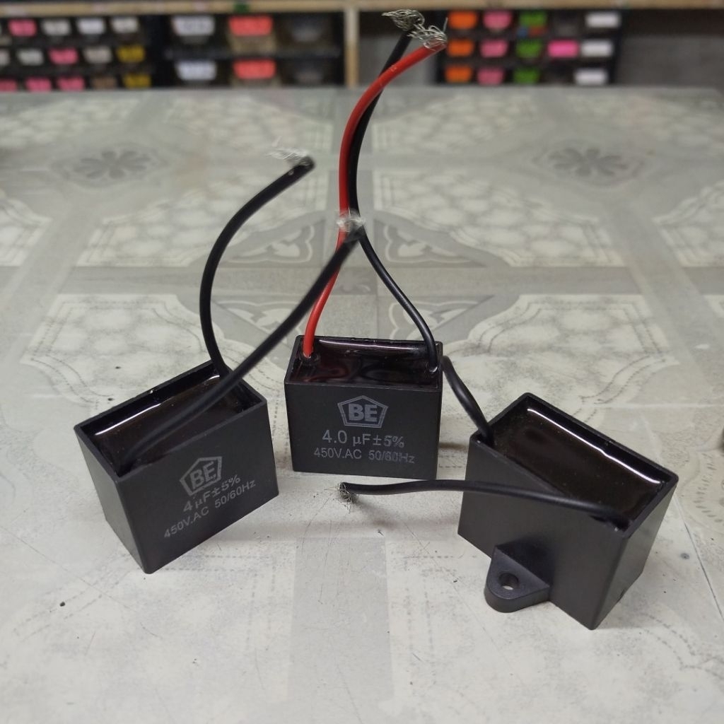 kapasitor 4uf-450v AC kapasitor kipas angin kapasitor AC