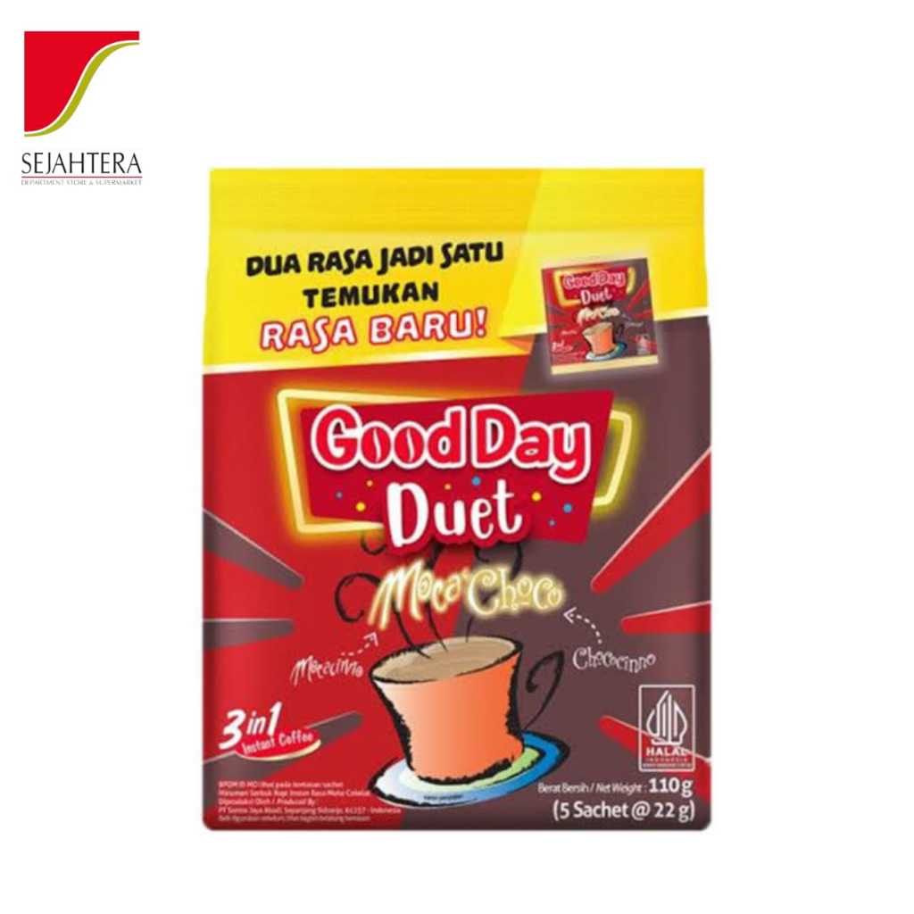 

GOOD DAY DUET MOCACHOCO 5s x 22gr / PAK