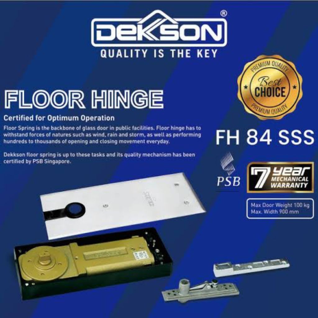 Floor Hinge 84 Dekson Komplit Stang Dekson