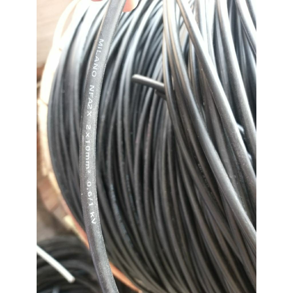 KABEL DX 2X10MM 2 X 10MM NFA 2X10MM² TYPE TIPE KABEL KECIL