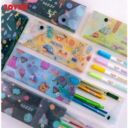 

Kotak pensil Joyko Bahan Plastik Tebal Kuat Awet Tahan Lama