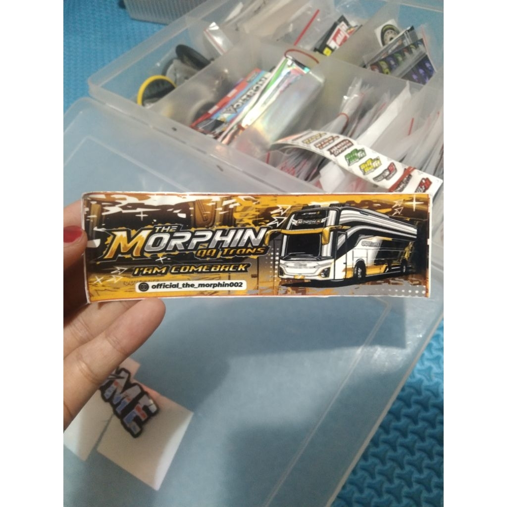 

Stiker The Morphin original 1pcs