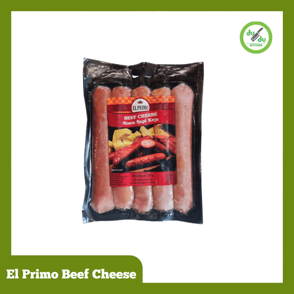 

Forcysn El Primo Beef Cheese - Sosis Sapi Keju Sausage