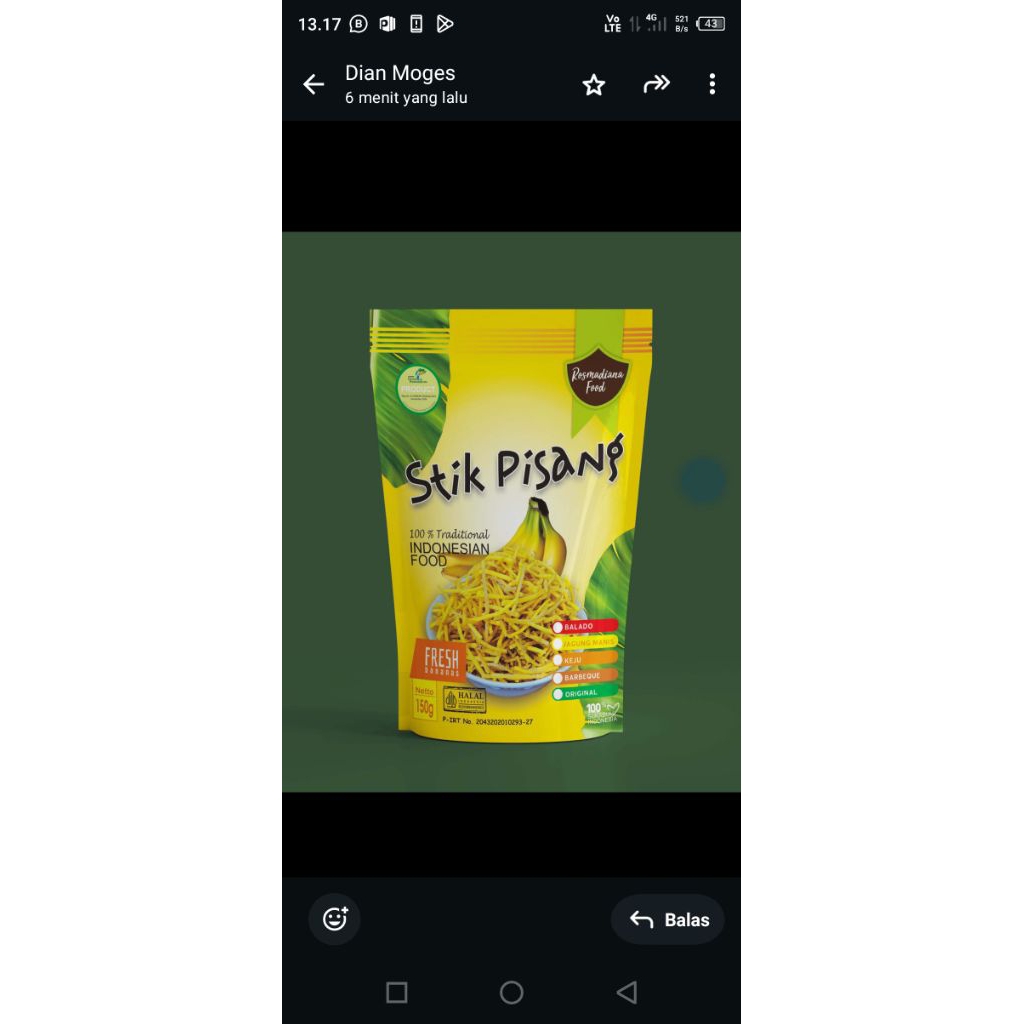

Stik pisang