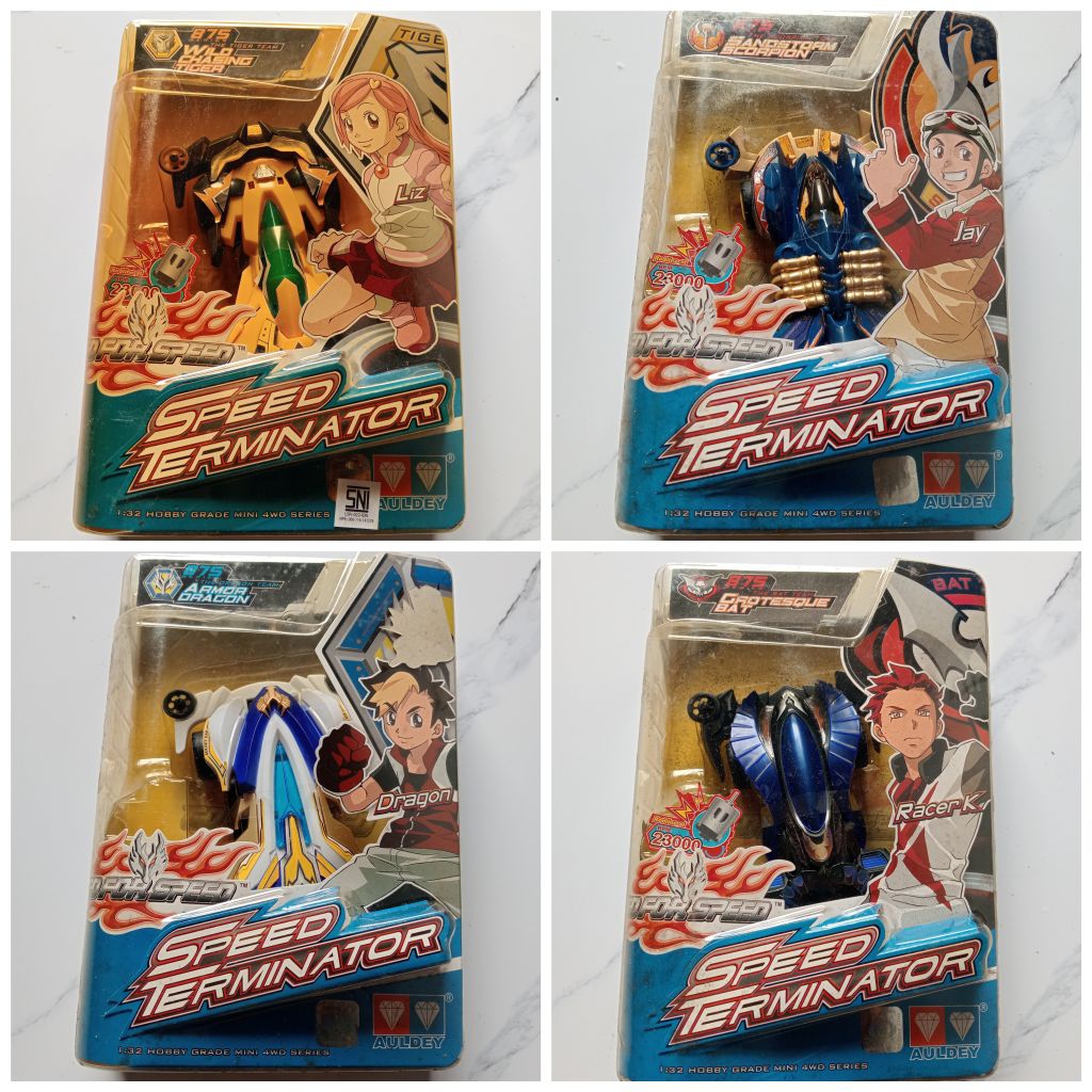 AULDEY MINI 4WD GO FOR SPEED / TAMIYA AULDEY ORIGINAL GFS SERI 875