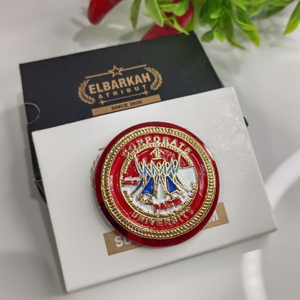 

PIN PASTI CORPORATE AKRILIK TERBARU GOLD PLETING