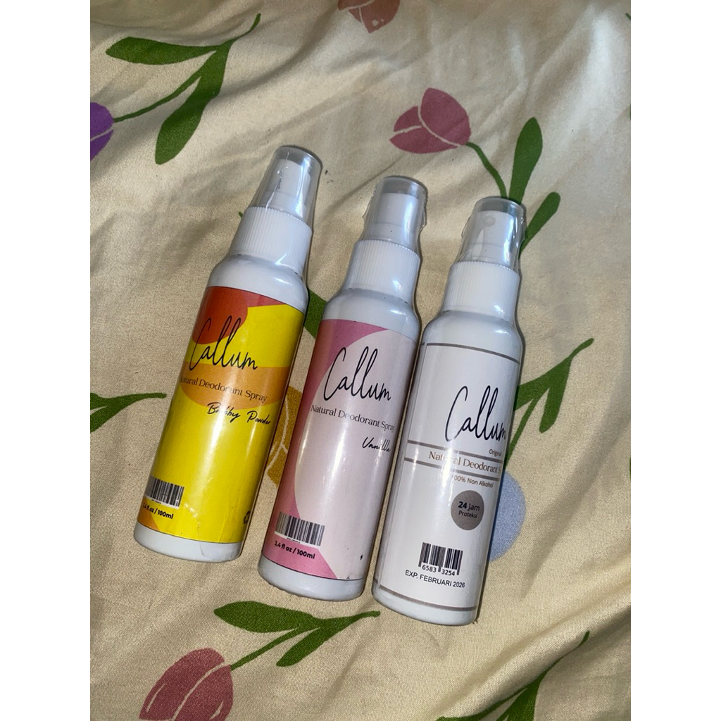 Callum Deodoran Spray Tawas