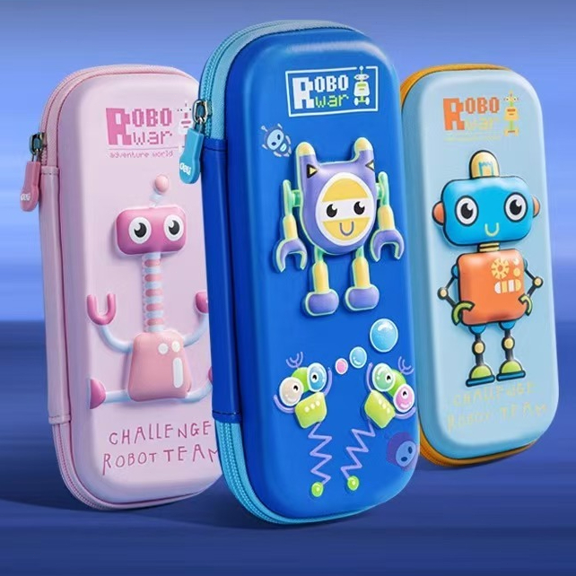 

Robot pencil case, boys' pencil case, girls' pencil case, pencil case, pencil case, large capacity pencil case