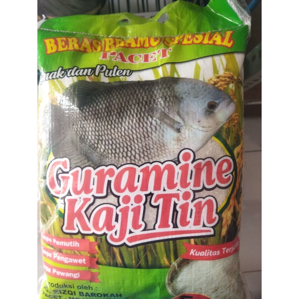 

beras bramu special. gurami ijo 5kg