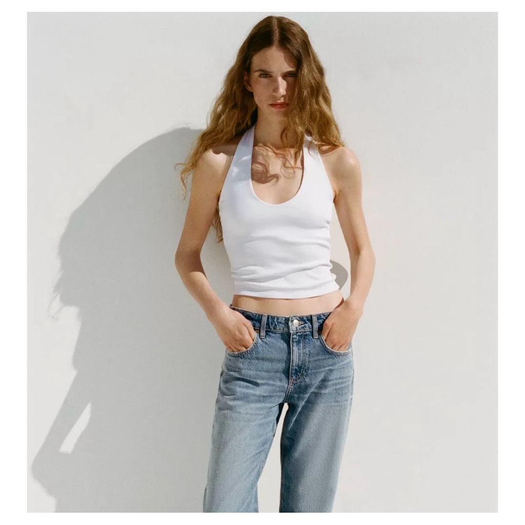 SALE‼️ ZARA KAUS T-SHIRT HALTER