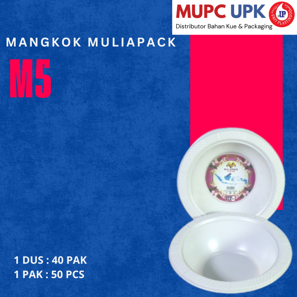 MANGKOK MULIAPACK M5 / MULIAPACK MANGKOK M5 / MANGKOK PLASTIK