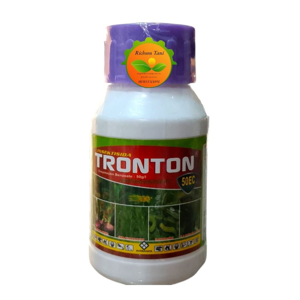 insektisida tronton 50 ec 50 ml - pembasmi trips, tungau, wereng, kutu daun, sundep, dan ulat grayak