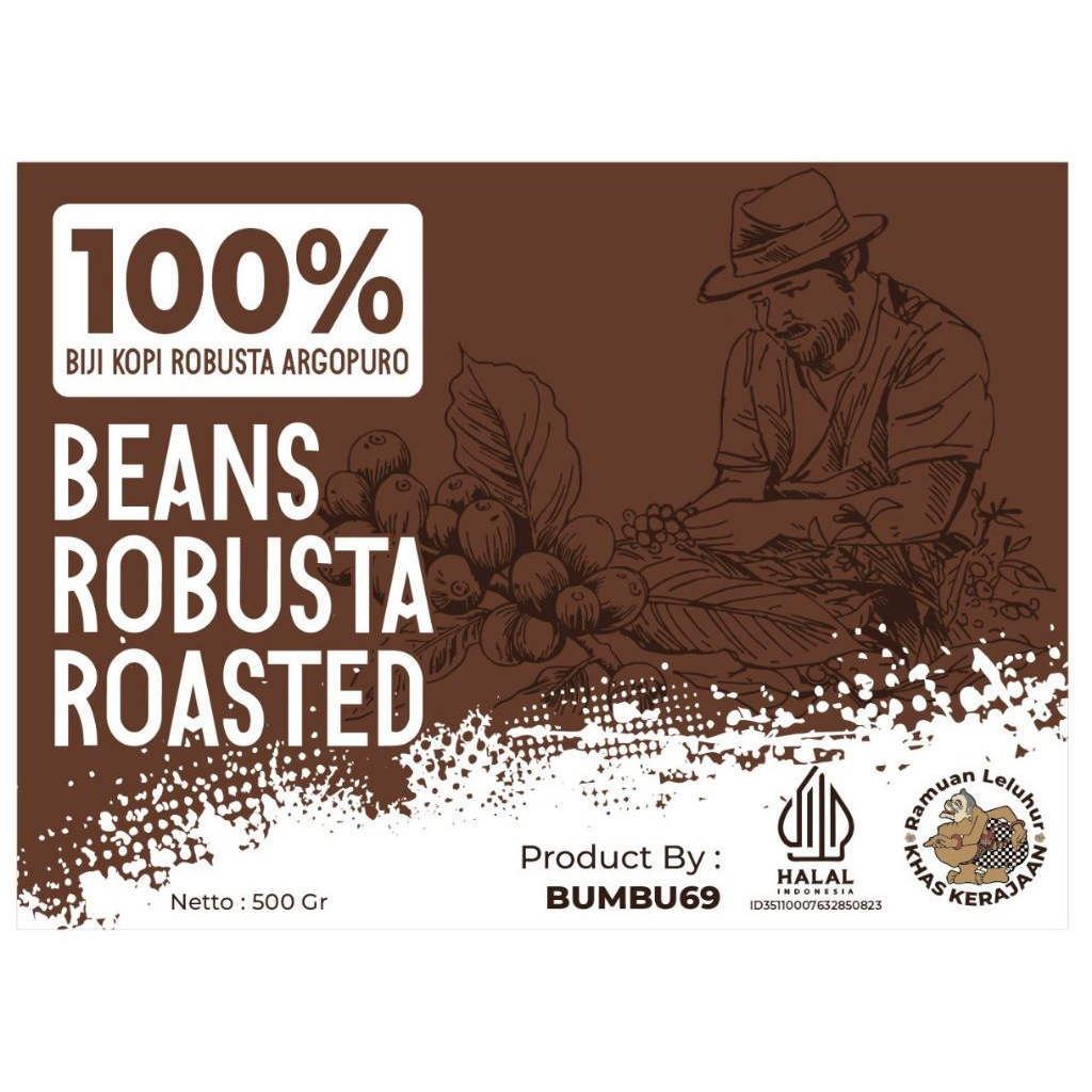 

BIJI KOPI ROBUSTA ARGOPURO ROASTING 100% ASLI MURAH @500gr COCOK UNTUK CAFE WARKOP DAN USAHA PERKOPIAN