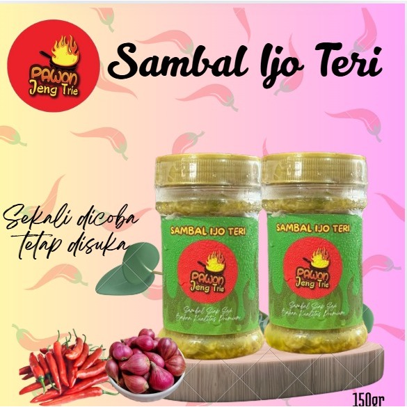 

Pawon Jeng Trie Duo Sambal Ijo Teri