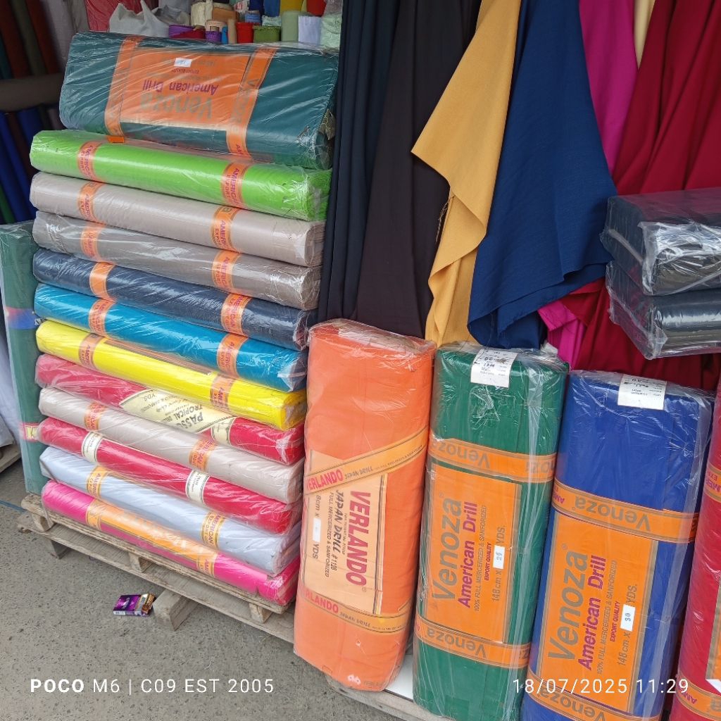 HARGA/0,5 M | BAHAN AMERICAN MARYLAND DRILL | KAIN MARYLAND | BAHAN SERAGAM SEKOLAH | KAIN PDH PNS