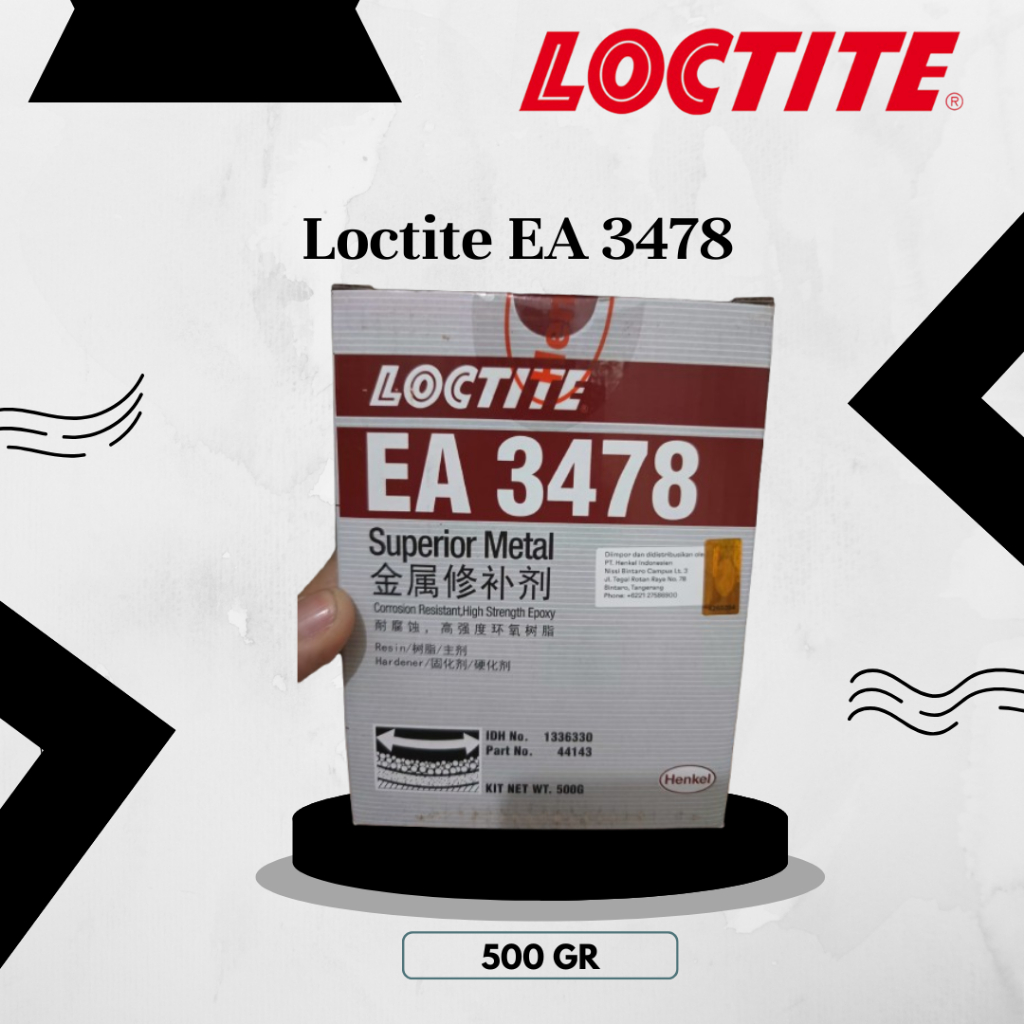 LOCTITE EA 3478 Fixmaster Superior Metal 500 GR