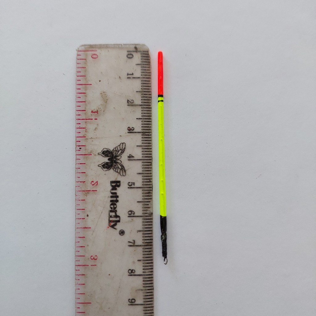 Pelampung Kumbul Merak Ramping Warna Cerah Anti Luncur Cocok Untuk Mancing Ikan Mas Super Sensitif L