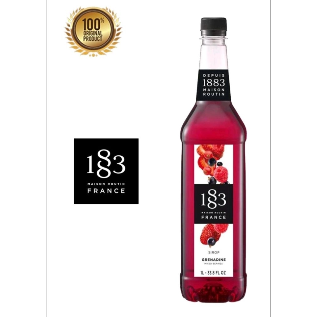 

Grenadine Syrup Merk 1883 Maison Routin