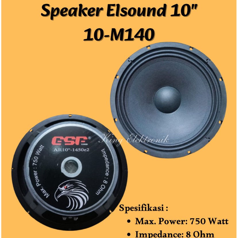 Speaker ELSound 10 INCH 10-M140