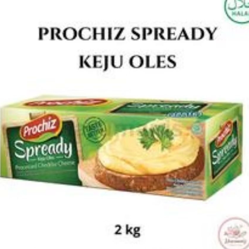 

keju prochiz spready keju oles kemasan 2 kg