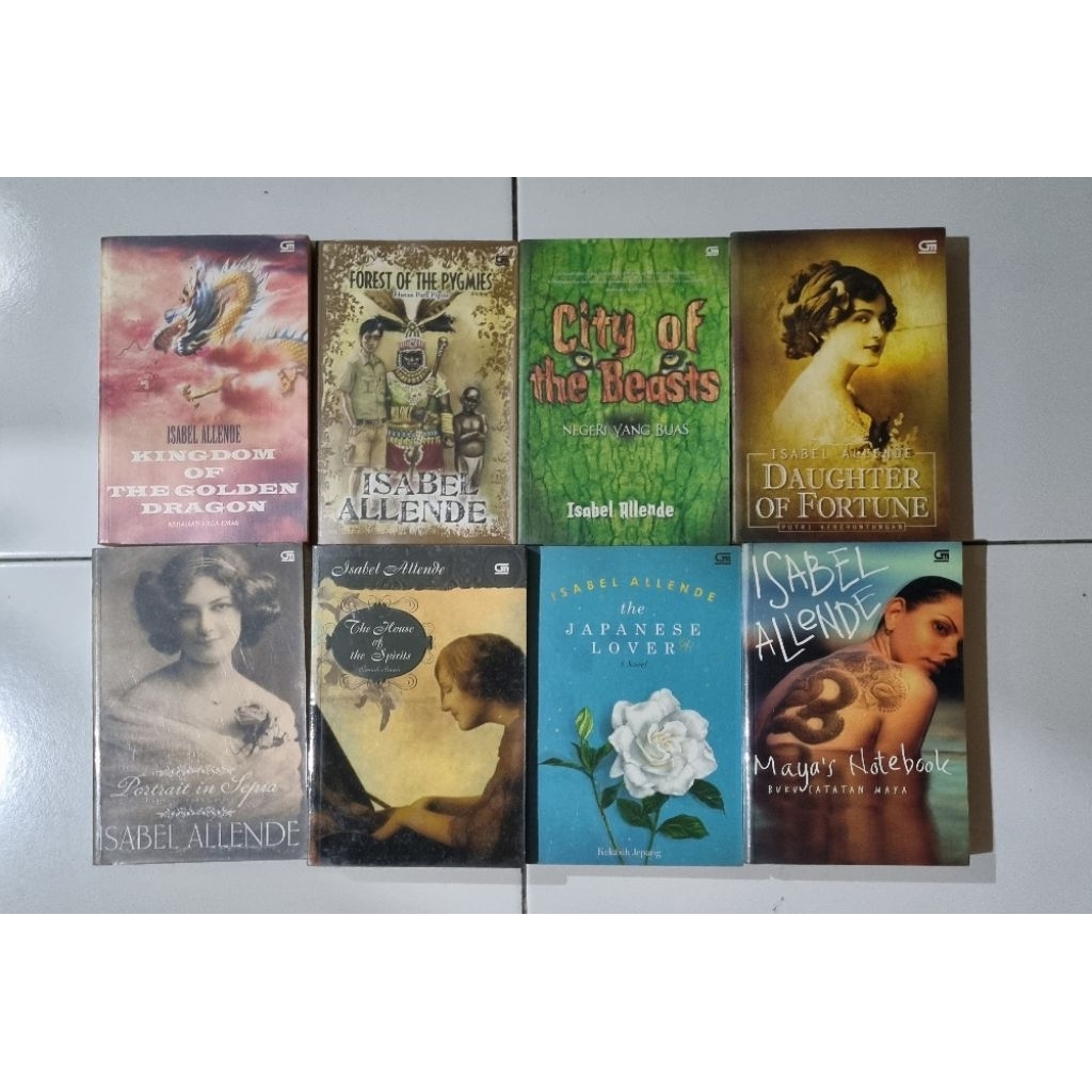 Novel Isabel Allende Preloved Original Terjemahan | Portrait in Sepia | Forest of The Pygmies | King