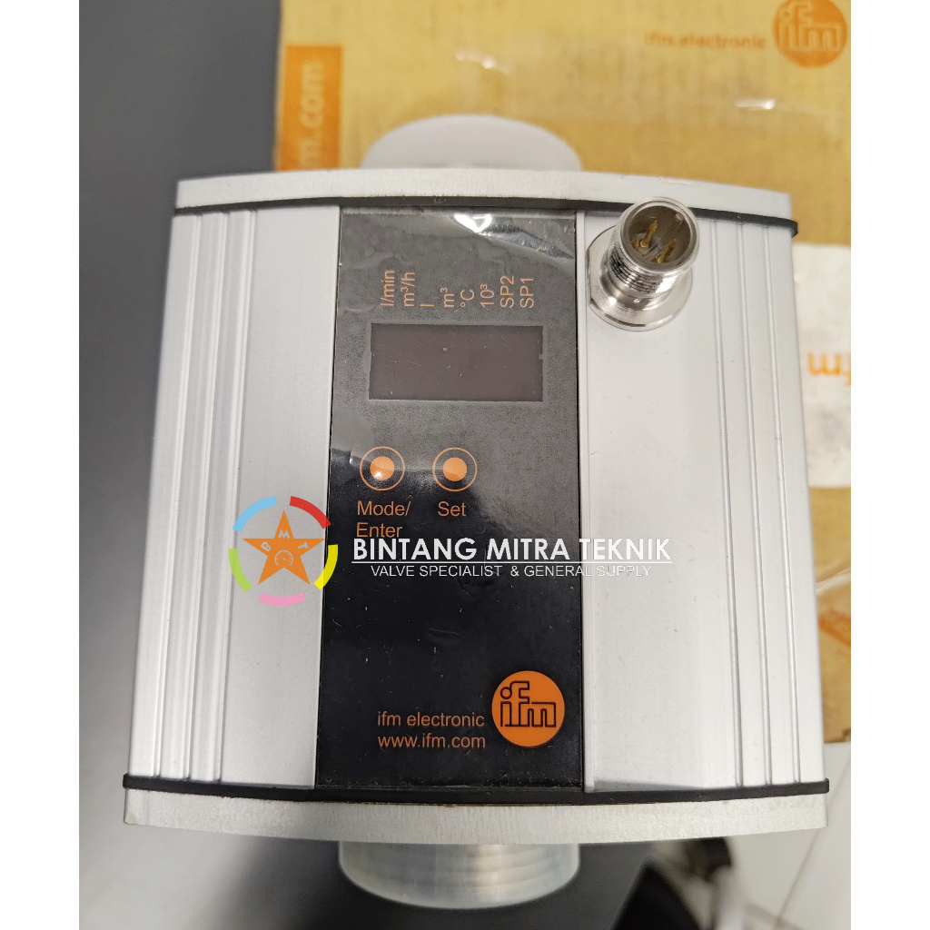 IFM ULTRASONIC FLOW METER IFM SU9000 ULTRASONIC FLOW SENSOR