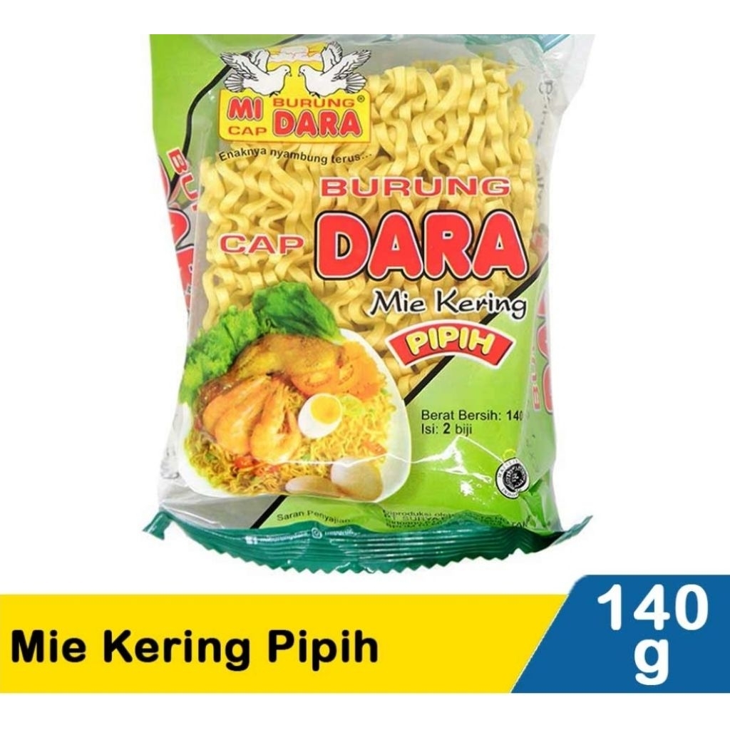 

Mie Burung Dara 140 gr Bogor