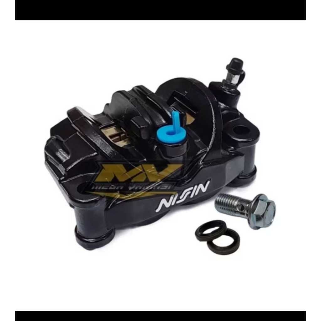 Kaliper Nissin Twin AFRICA 4P Full Cnc Import Kaliper Nissin Twin 4P