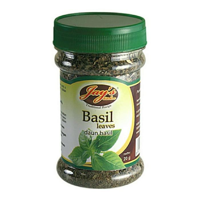 

Daun Basil Kemangi Leaves Kering Jay Jays Jay's Kitchen 20 Gr / Produk Original
