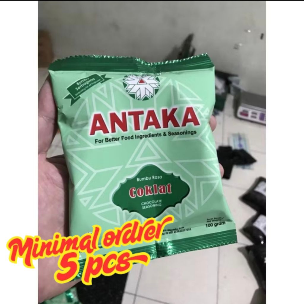 

BUMBU TABUR INSTANT / BUMBU MASAK / BUMBU MASAKAN / BUMBU TABUR RASA COKLAT SERBA GUNA ANTAKA 100 GR (minimal 5 pcs)