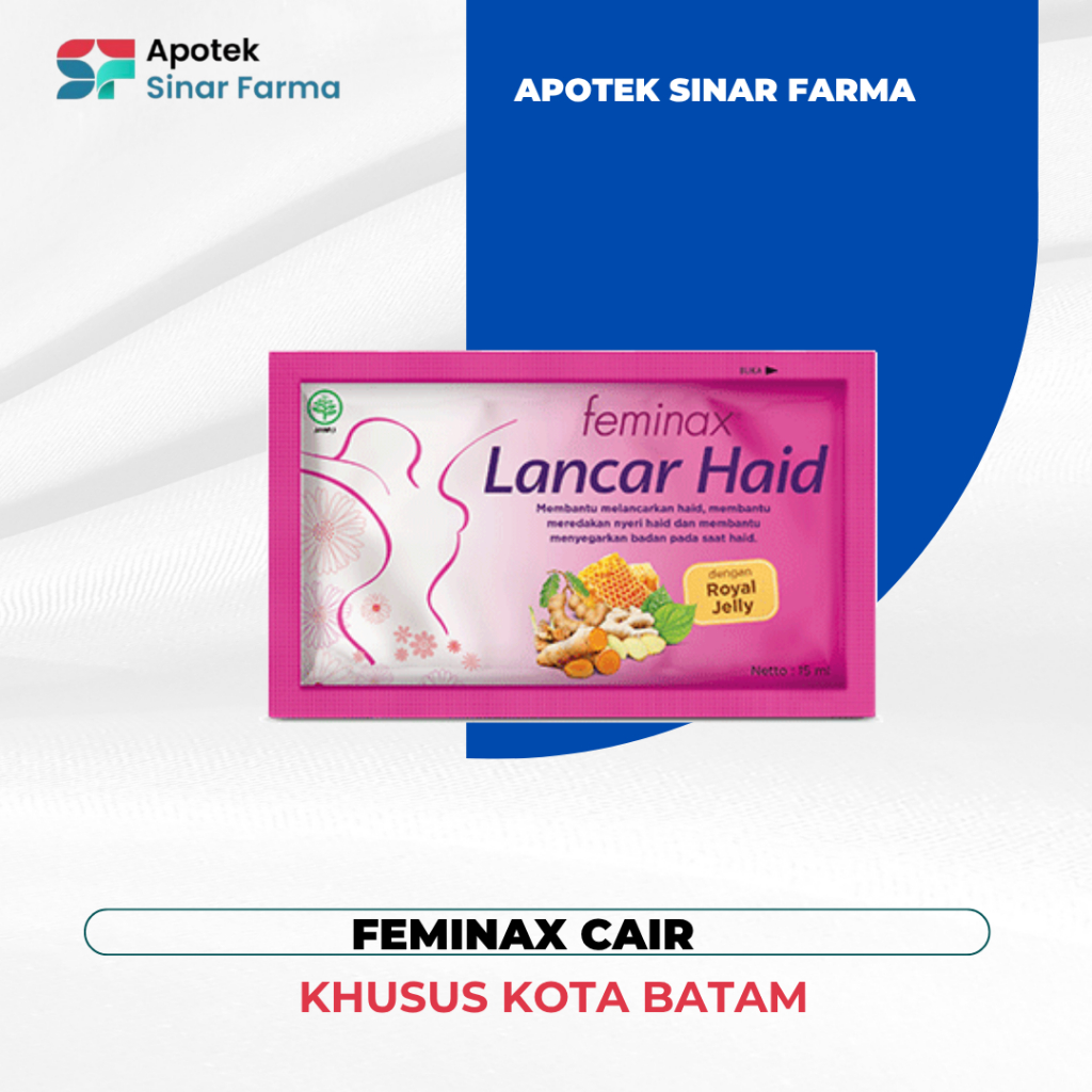FEMINAX LANCAR SACHET/FEMINAX CAIR 15ML LANCAR Haid